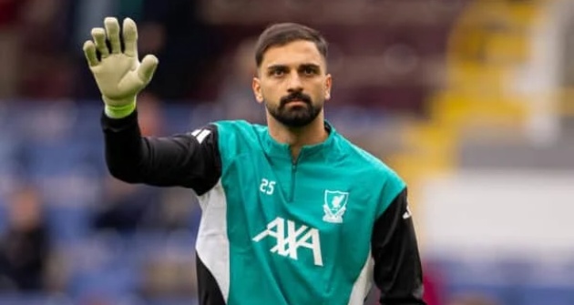 Mamardashvili sẽ bắt chính trong khung gỗ Liverpool.