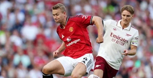 De Ligt chơi ổn định ở MU từ đầu mùa.