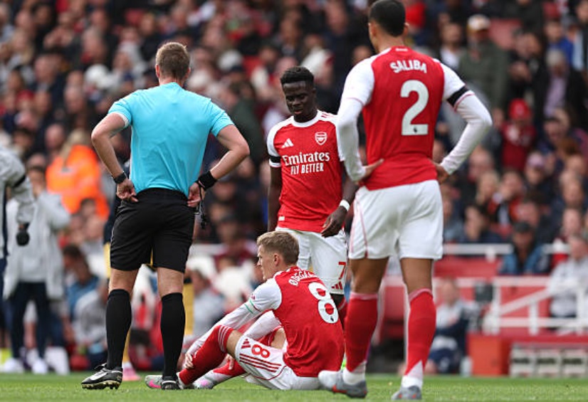 Ảnh bài viết Odegaard chấn thương, Arsenal đã có Zubimendi