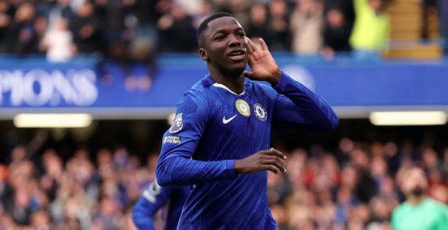 Caicedo sớm giúp Chelsea vượt lên dẫn trước.