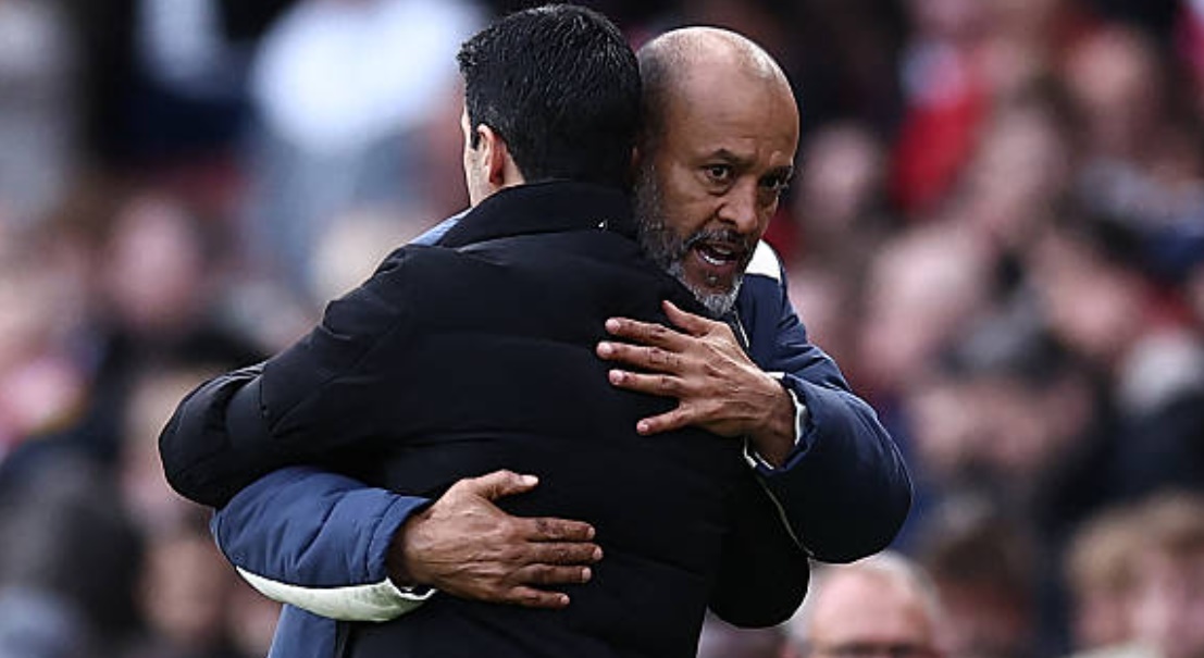 Ảnh bài viết Nuno Santo thừa nhận Arsenal quá mạnh