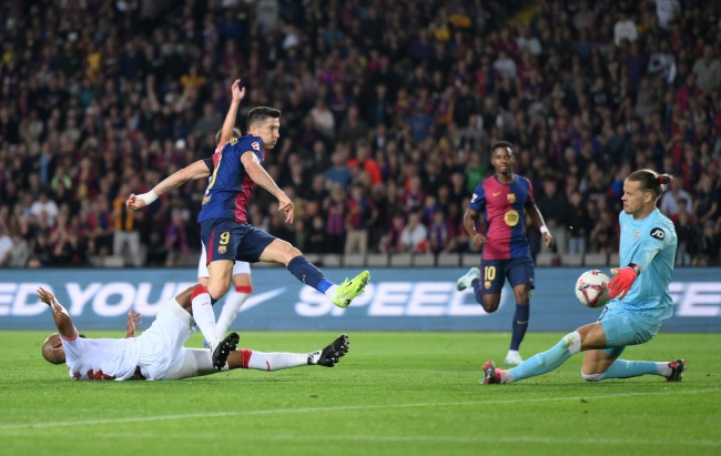 Lewandowski có bản năng sát thủ.