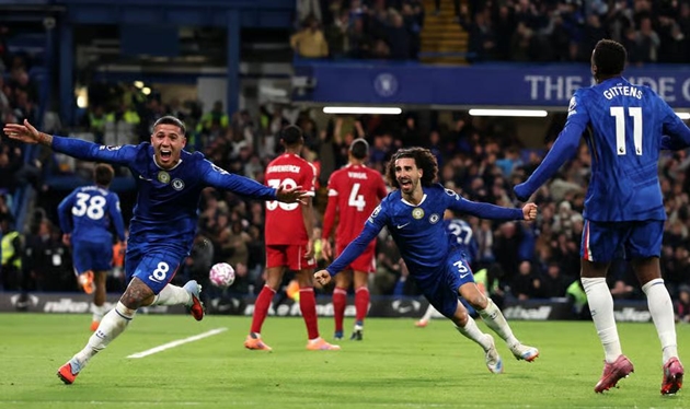 Chelsea thắng Liverpool.