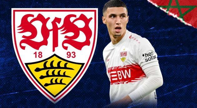  Bilal El Khannouss trở thành cầu thủ quan trọng của Stuttgart.