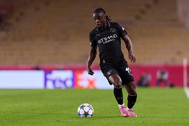 Jeremy Doku đang có phong độ cao cùng Manchester City.