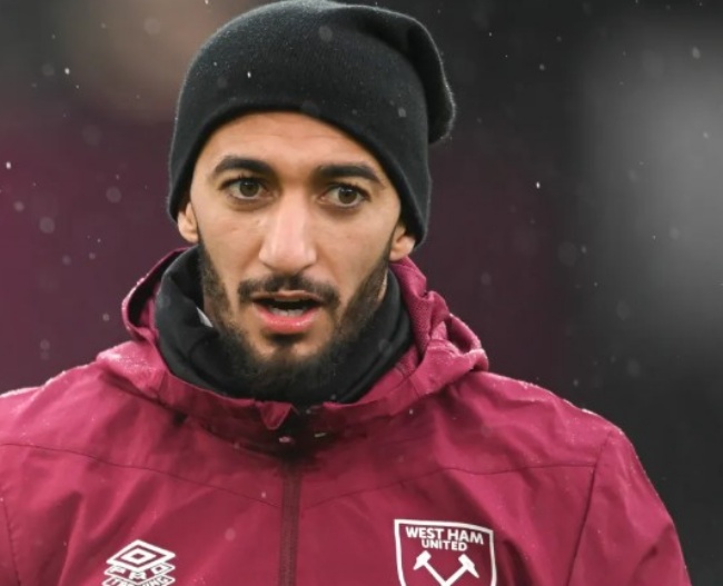 Benrahma từng khoác áo West Ham United.