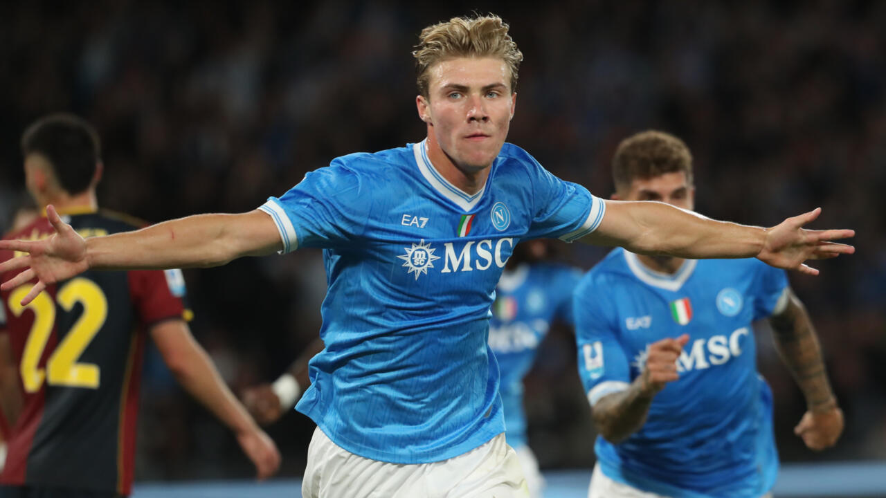 Hojlund đã chơi ấn tượng kể từ sau khi rời MU để gia nhập Napoli.