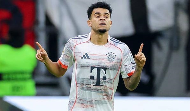 Luis Diaz đang thăng hoa tại Bayern Munich.