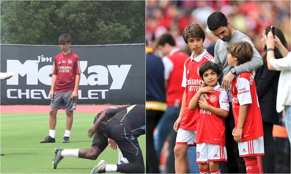 Ảnh bài viết Con trai Mikel Arteta ra mắt Arsenal