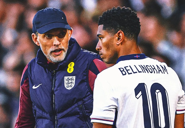 Ảnh bài viết Mối quan hệ Tuchel - Bellingham có thể định hình tương lai tuyển Anh