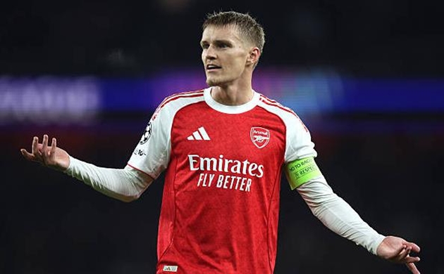 Arsenal tính gia hạn hợp đồng với Martin Odegaard.