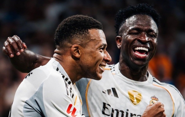 Mbappe khẳng định mối quan hệ tốt đẹp với Vinicius.