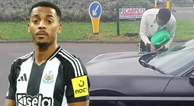 Ảnh bài viết Sao Newcastle gặp khó giữa đường vì xe hết xăng