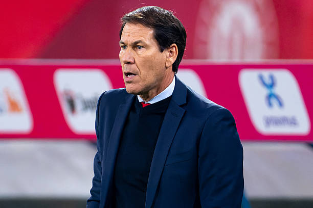 HLV Rudi Garcia thất vọng với kết quả hòa.