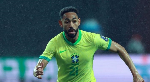 Cunha chơi nổi bật ở tuyển Brazil.