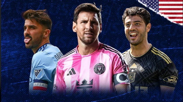 Messi lập kỷ lục ở giải nhà nghề Mỹ.