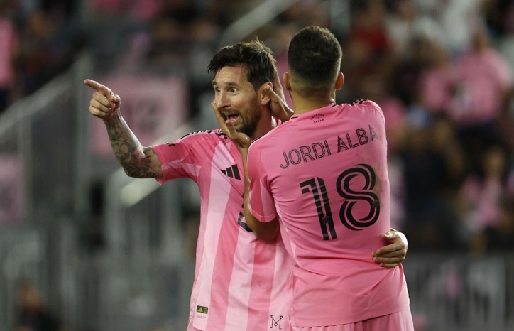 Ảnh bài viết Messi lập cú đúp, Inter Miami vùi dập Atlanta United