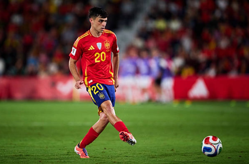 Pedri tiếp tục thể hiện một màn trình diễn ấn tượng.