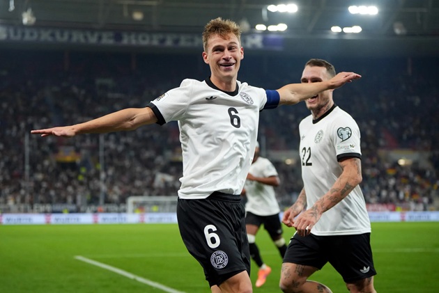 Kimmich tiếp tục là linh hồn giữa sân của Đức.