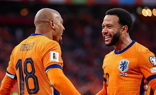 Ảnh bài viết Depay nổ súng, Hà Lan dễ dàng đè bẹp Phần Lan