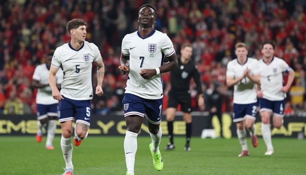 Ngoài Harry Kane, Saka cũng là mũi nhọn không thể xem thường của đội tuyển Anh.