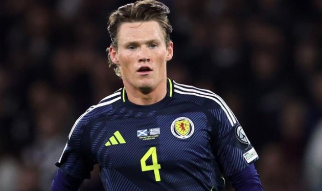 Người hùng của Scotland tiếp tục gọi tên McTominay.