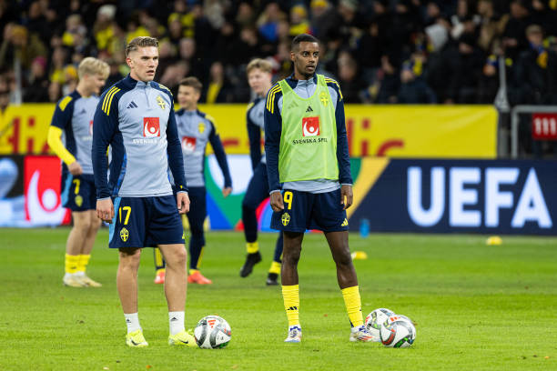 Cả Gyokeres lẫn Isak đều không có phong độ tốt.