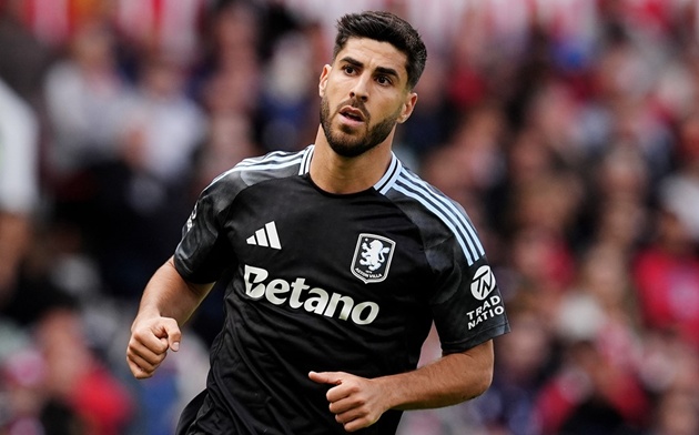Asensio đáng lẽ sẽ quay lại Aston Villa