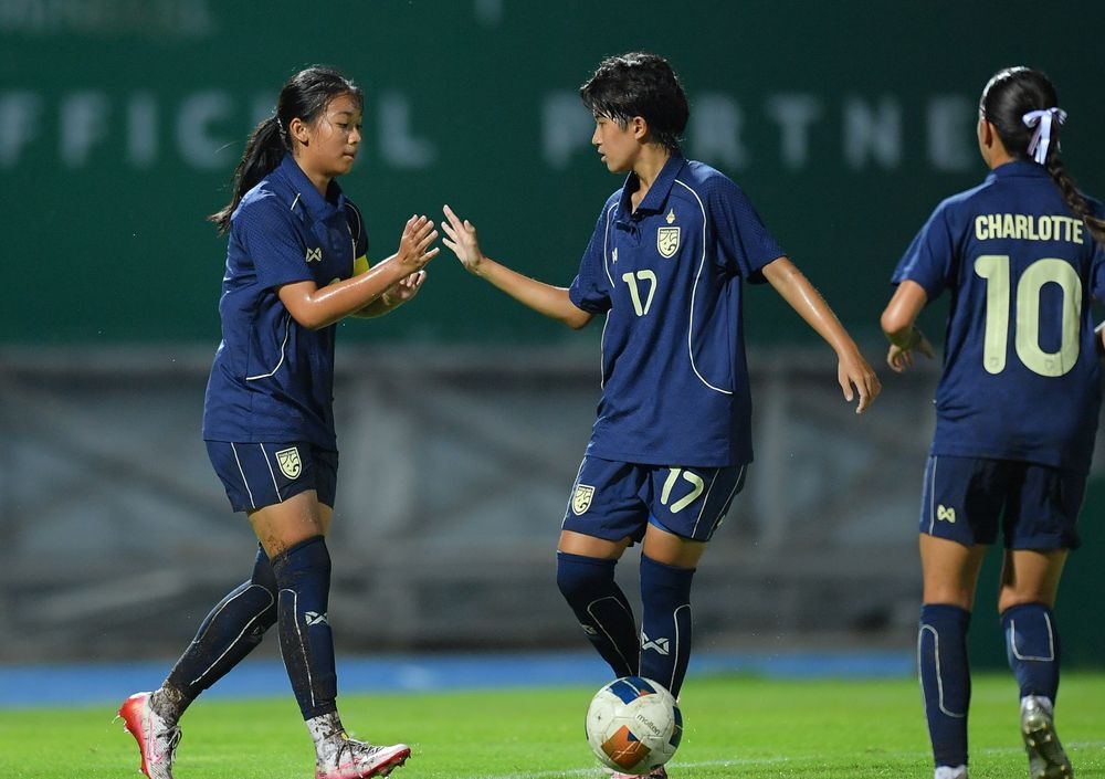 Ảnh bài viết U17 nữ Thái Lan 'hủy diệt' Turkmenistan 17-0 ở giải châu Á