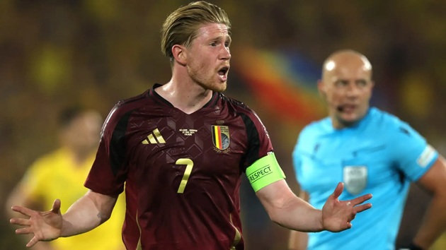 Ảnh bài viết De Bruyne bức bối vì trở thành 'kép phụ' ở tuyển Bỉ