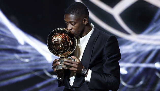 Dembele giành Quả bóng vàng 2025.