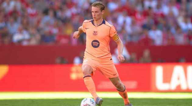 Ảnh bài viết Frenkie de Jong vẫn phản đối việc Barcelona – Villarreal thi đấu tại Miami