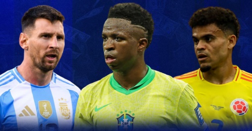 Vini, Messi và Diaz là những cầu thủ sở hữu mức định giá kỷ lục ở Nam Mỹ.