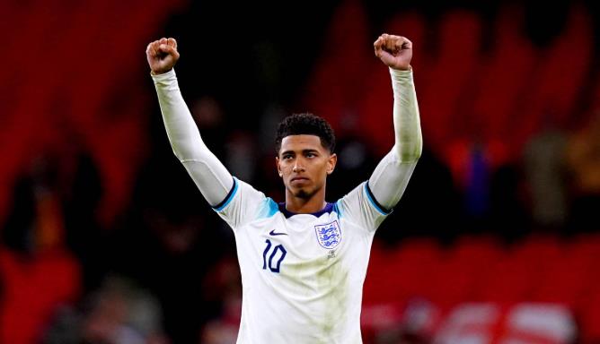 Bellingham từng là trụ cột ở ĐTQG Anh.