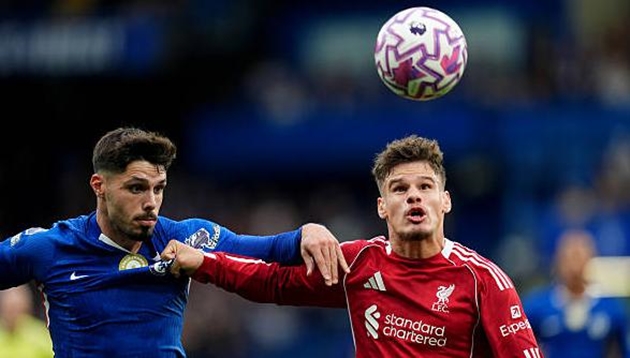 Milos Kerkez chưa thể thích nghi với hệ thống của Liverpool.