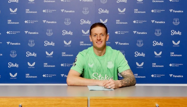 Pickford tiếp tục gắn bó lâu dài với Everton.