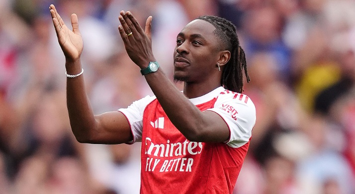 Eze đã để lại dấu ấn trong quãng thời gian đầu tại Arsenal.