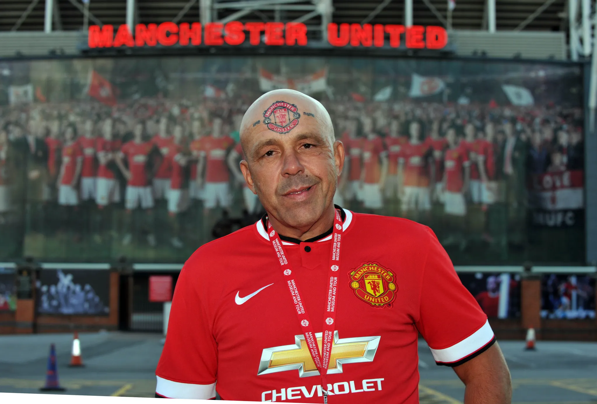 CĐV có tên Manchester United vừa qua đời