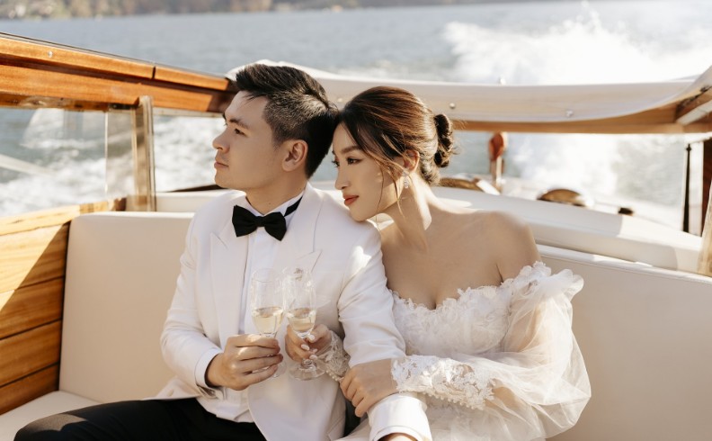 Ảnh bài viết Hoa hậu Đỗ Mỹ Linh ngỡ ngàng với lời nhắn gửi của Chủ tịch Hà Nội FC