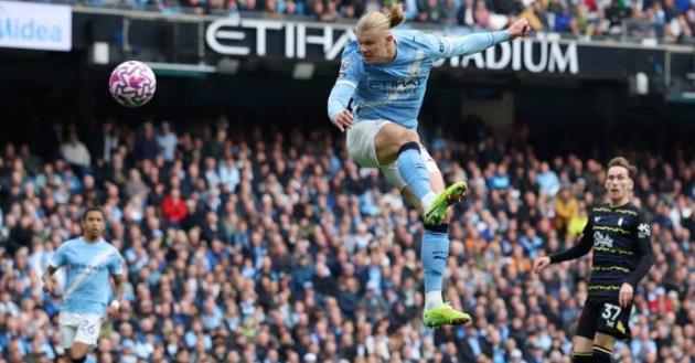 Ảnh bài viết Haaland gần chạm mốc 100 bàn, tiếp tục đua tranh kỷ lục của Shearer