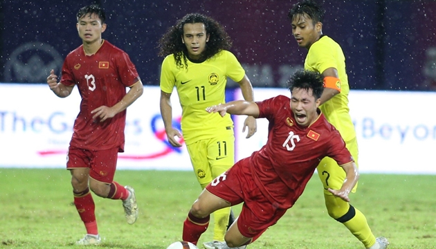 U22 Việt Nam chung bảng đấu với U22 Malaysia.