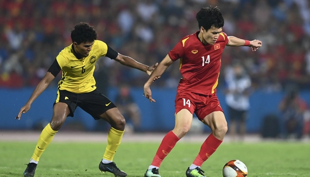 U22 Việt Nam đối đầu đầy duyên nợ với U22 Malaysia ở SEA Games 33.