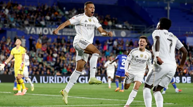 Ảnh bài viết Bộ ba Mbappe – Vinicius – Guler giải mã hàng thủ Getafe