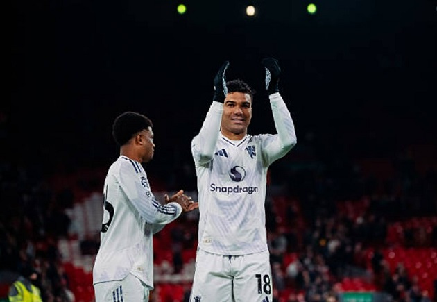Casemiro đã chơi tuyệt hay tại Anfield.