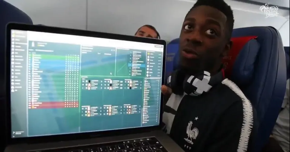 Dembele từng nổi tiếng vì chơi trò chơi Football Manager