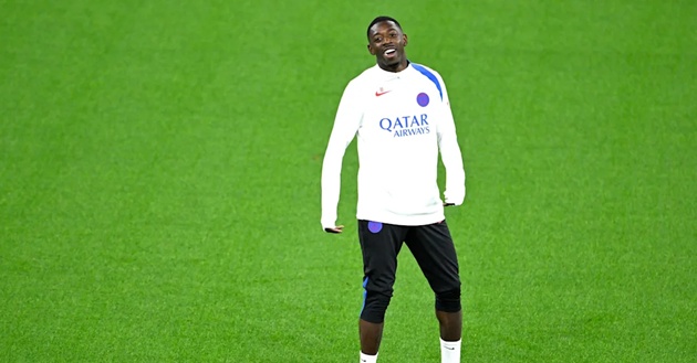 Dembele trở lại sau chấn thương