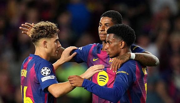 Ảnh bài viết Song sát Fermin - Rashford giúp Barca hủy diệt Olympiakos