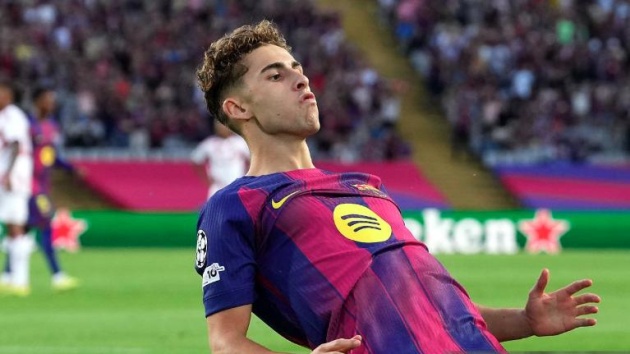 Fermin giúp Barcelona kết liễu CLB Hy Lạp.