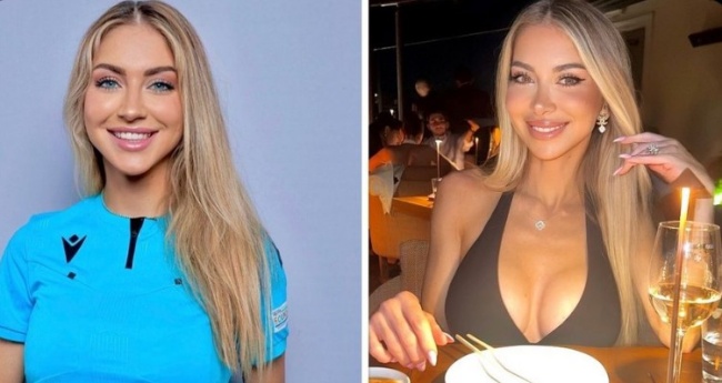 Ảnh bài viết Nữ trọng tài xinh đẹp bị cản trở thăng tiến vì quá nổi bật