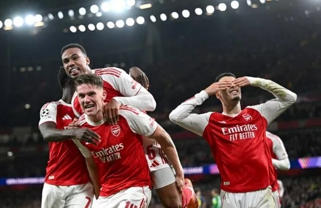 Arsenal đang thể hiện một phong độ đáng gờm ở đầu mùa giải.